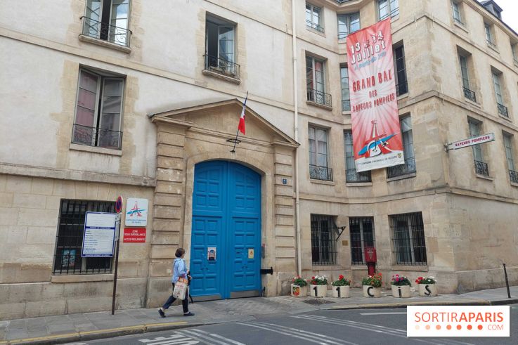 Visuels Paris - Caserne Sévigné caserne des pompiers Paris 4e arrondissement bal des pompiers