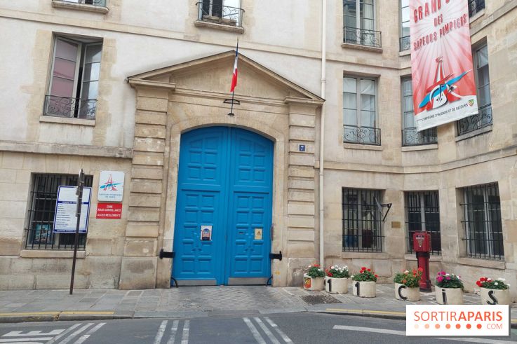 Visuels Paris - Caserne Sévigné caserne des pompiers Paris 4e arrondissement bal des pompiers