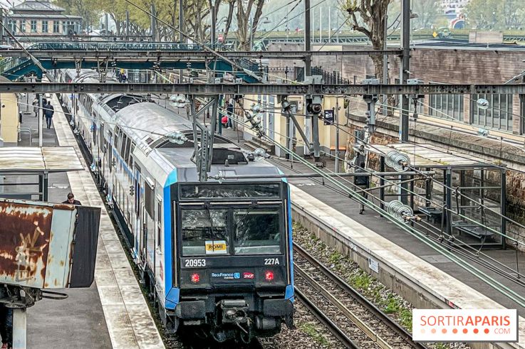 Visuels Paris - transport - train - sncf - rer