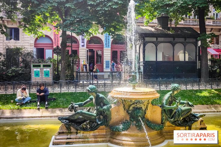 Visuels Paris - fontaine gaîté lyrique