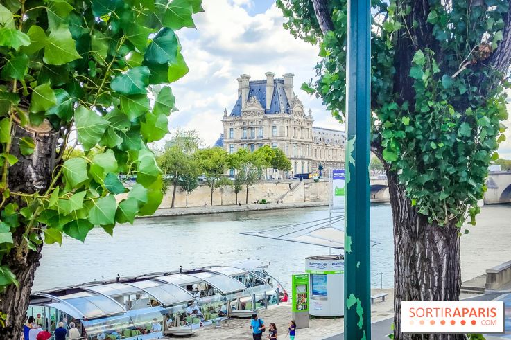 Visuels Paris - quais de Seine musée du Louvre