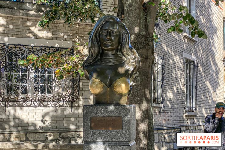 Visuels Paris - Montmartre buste Dalida