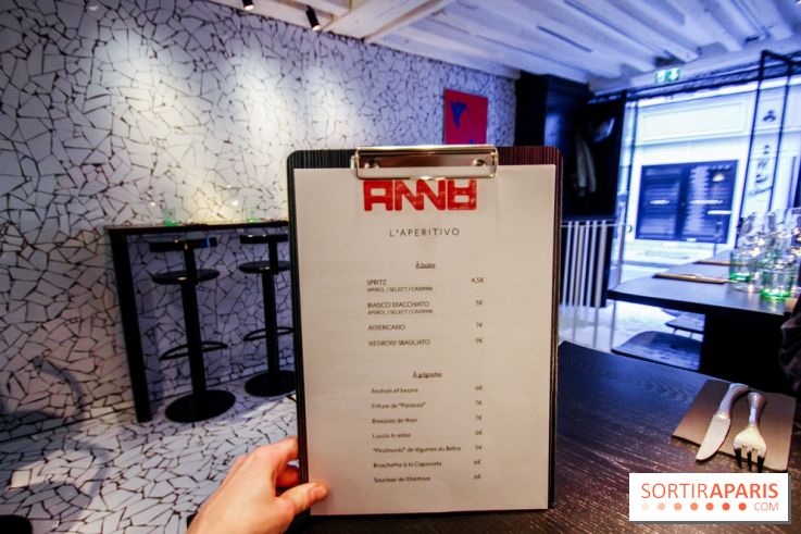 Anna, restaurant et bar italien à Paris, nos photos