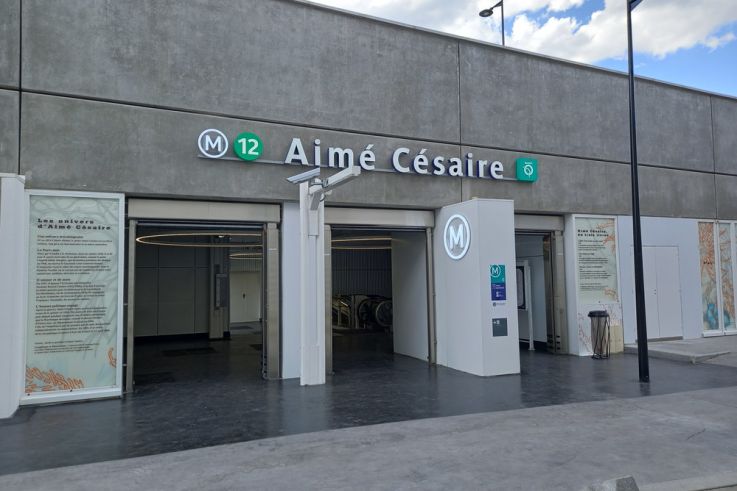 Métro Aimé Césaire