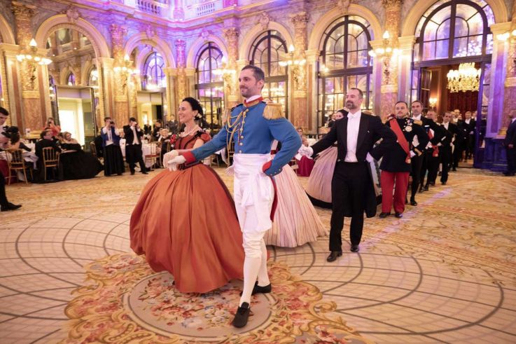 Le bal des Pyramides au château de Grosbois