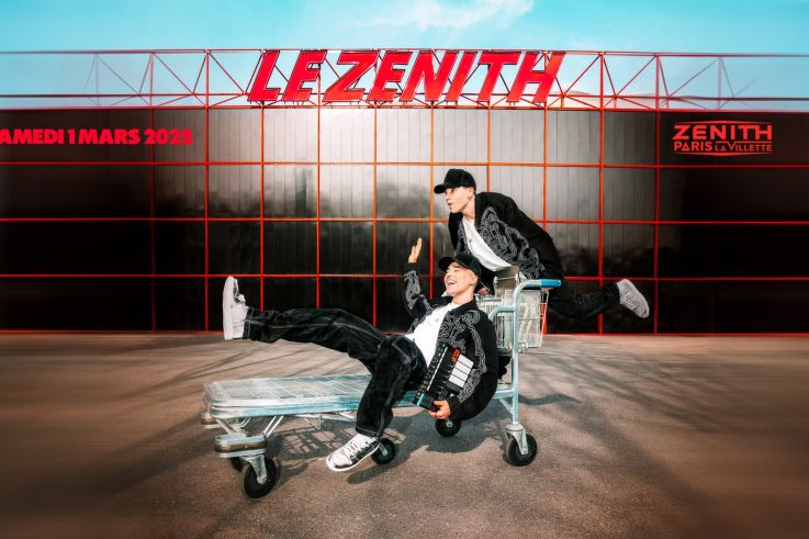 Trinix, le duo de DJ lyonnais, en concert au Zenith de la Villette à Paris