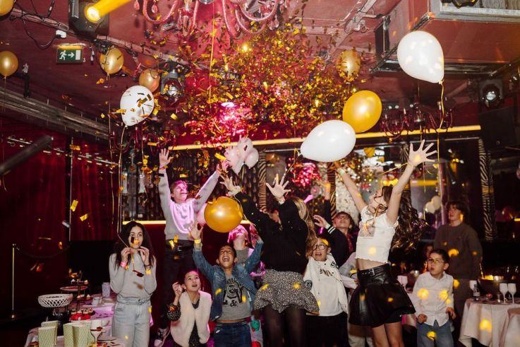 M PARTY : la boum des enfants au restaurant Le Matignon (8e)