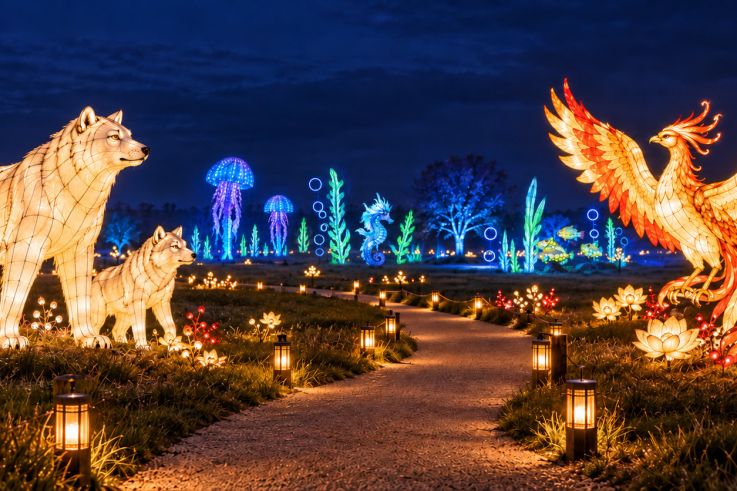 lumigny safari lumières