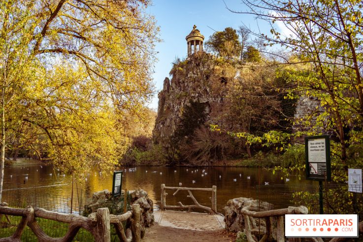 Parc Buttes Chaumont automne