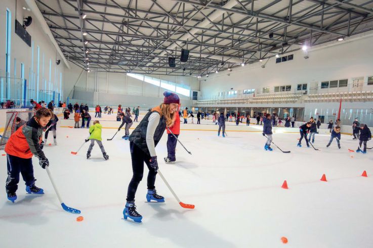 La patinoire de Cergy Pontoise