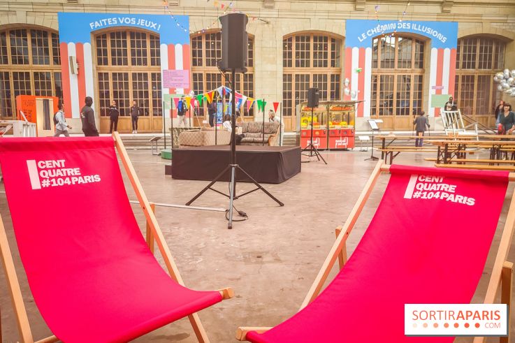 Foire foraine d'art contemporain, l'exposition ludique et immersive du 104 - nos photos