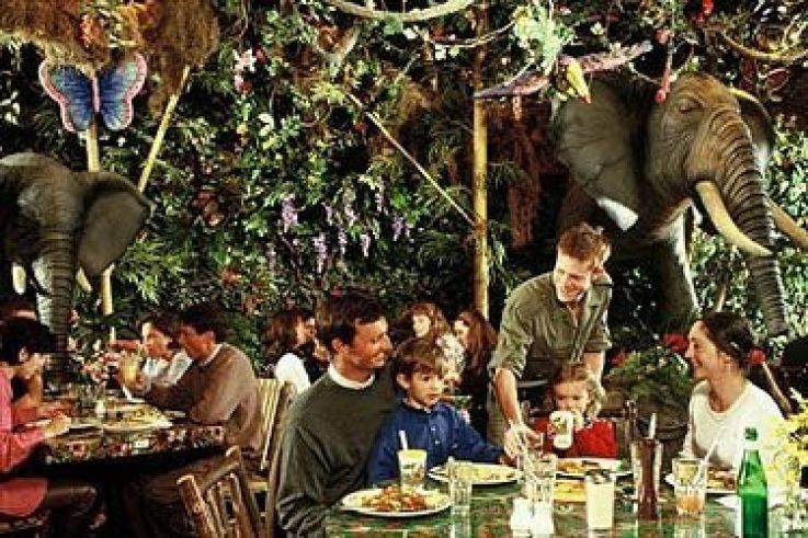 rainforest café
restaurants Disney Village
les restos où les enfants sont rois