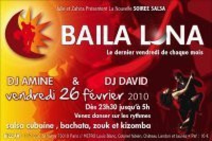 baila luna
blizz'art
soirée salsa