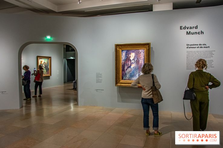 Exposition Edvard Munch, un poème d'amour, de vie et de mort au musée d'Orsay - nos photos