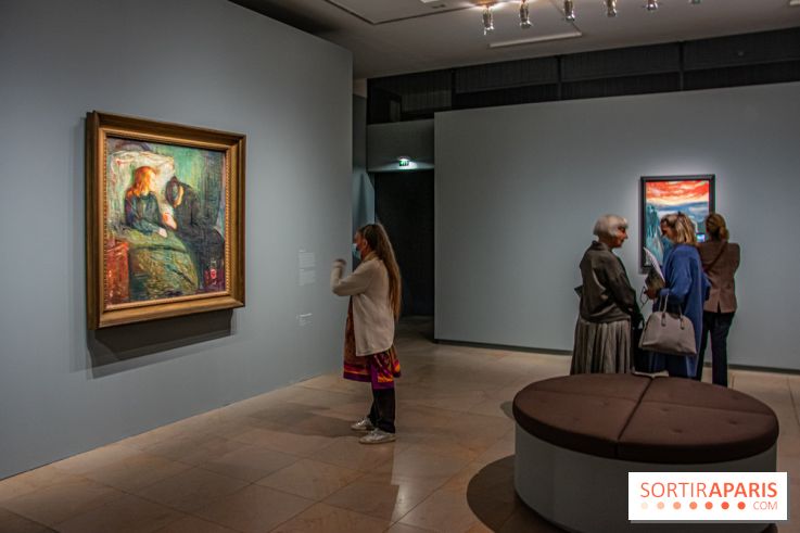 Exposition Edvard Munch, un poème d'amour, de vie et de mort au musée d'Orsay - nos photos