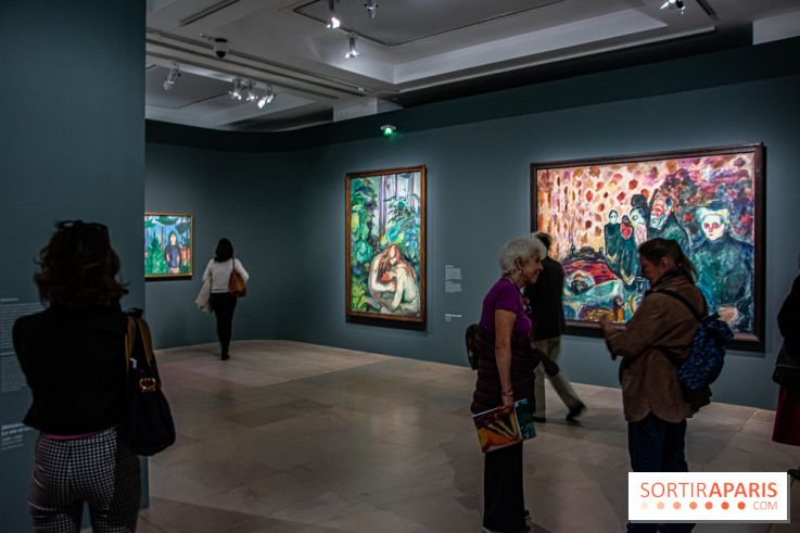 Exposition Edvard Munch, un poème d'amour, de vie et de mort au musée d'Orsay - nos photos