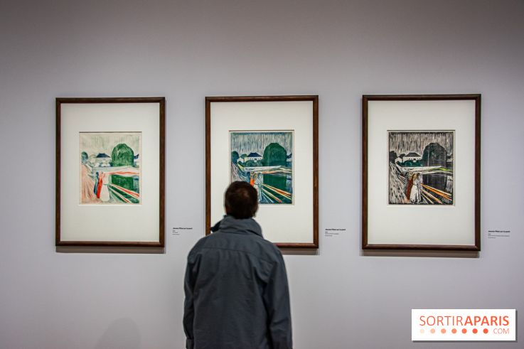 Exposition Edvard Munch, un poème d'amour, de vie et de mort au musée d'Orsay - nos photos