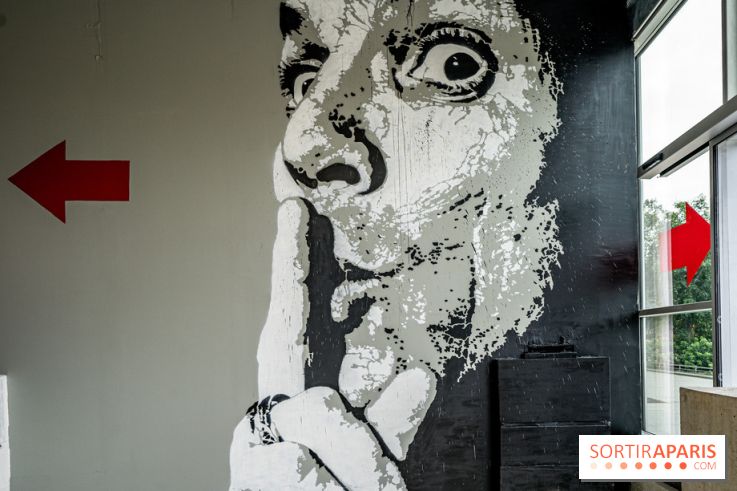 Exposition Jef Aérosol à Paris, 40 ans de pochoirs