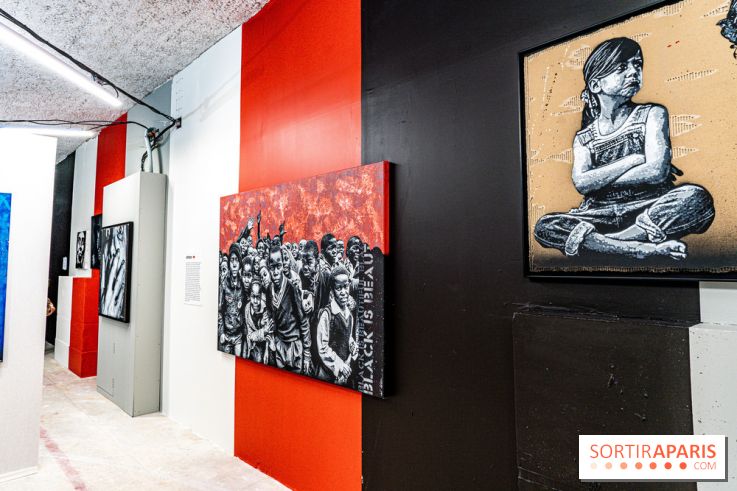 Exposition Jef Aérosol à Paris, 40 ans de pochoirs