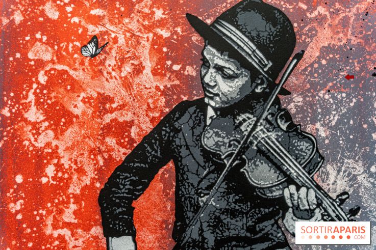 Exposition Jef Aérosol à Paris, 40 ans de pochoirs