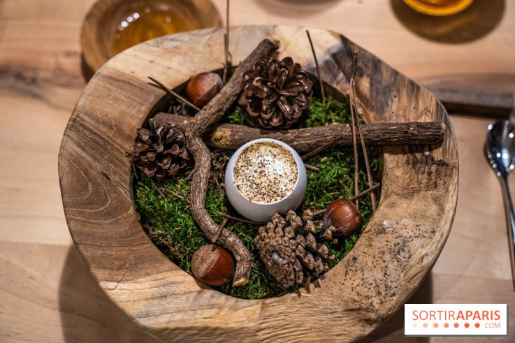 Le Corot restaurant étoilé des Etangs de Corot, les photos du lieu rénové et ses menus