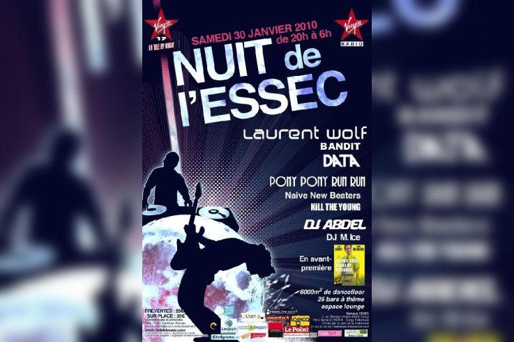 Nuit de l'essec 2010
Essec
Soirée étudiante
