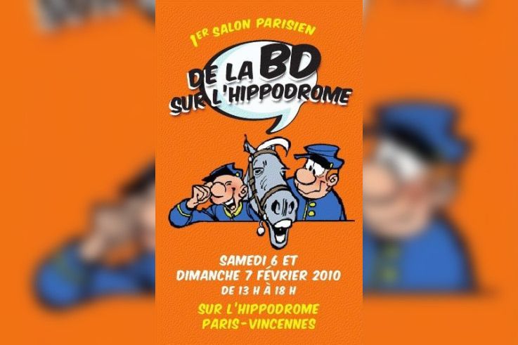 Premier salon parisien de la BD
Week-end BD
Hippodrome de Vincennes