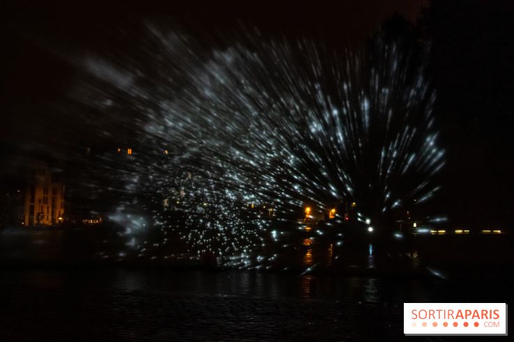 Nuit Blanche 2022 : Constellations, l'installation son et lumière au Canal de l'Ourcq