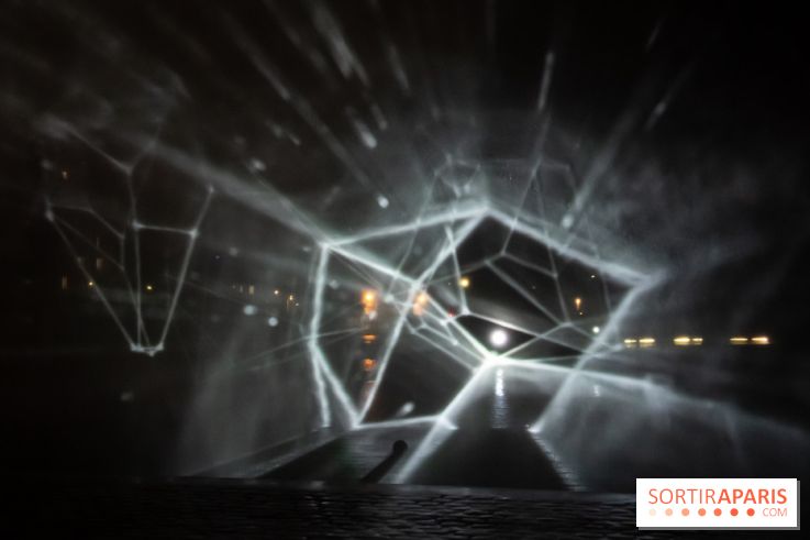 Nuit Blanche 2022 : Constellations, l'installation son et lumière au Canal de l'Ourcq