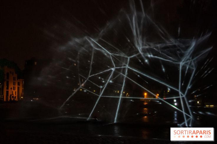 Nuit Blanche 2022 : Constellations, l'installation son et lumière au Canal de l'Ourcq