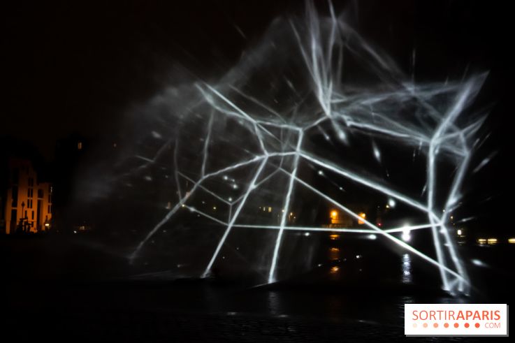 Nuit Blanche 2022 : Constellations, l'installation son et lumière au Canal de l'Ourcq