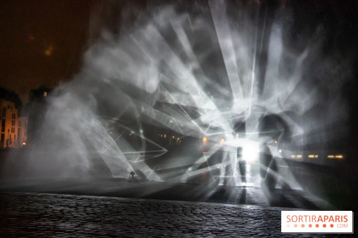 Nuit Blanche 2022 : Constellations, l'installation son et lumière au Canal de l'Ourcq