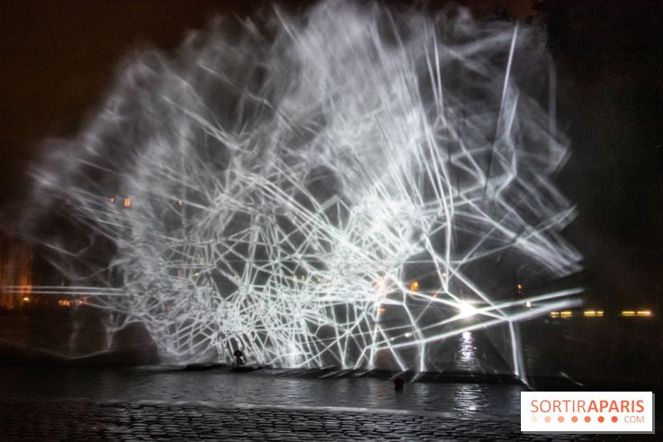 Nuit Blanche 2022 : Constellations, l'installation son et lumière au Canal de l'Ourcq