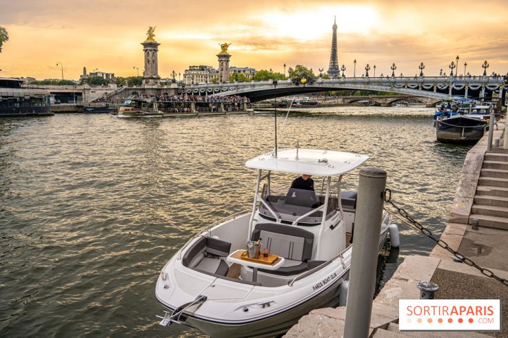Paris Boat Club, croisière privée sur la Seine