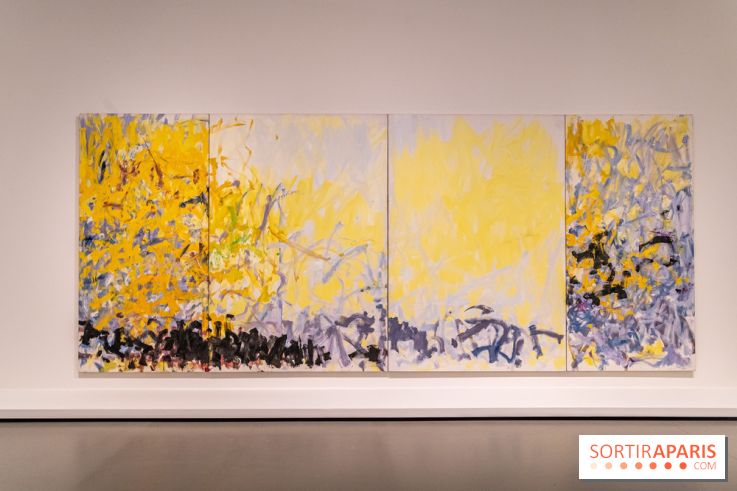 Exposition Monet - Mitchell Fondation Vuitton - Joan Mitchell  -  impressionnisme abstrait