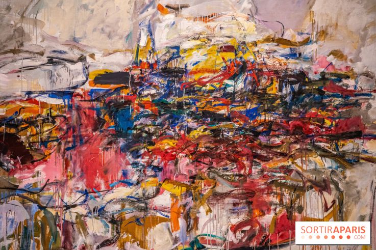 Exposition Monet - Mitchell Fondation Vuitton - Joan Mitchell  -  impressionnisme abstrait