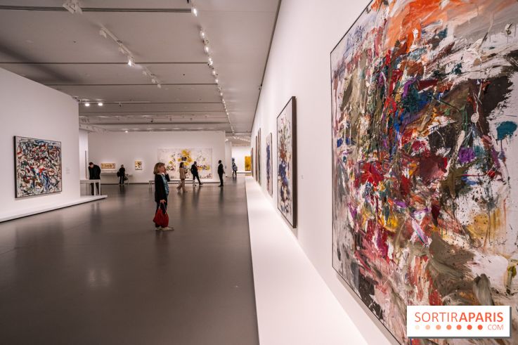 Exposition Monet - Mitchell Fondation Vuitton - Joan Mitchell  -  impressionnisme abstrait