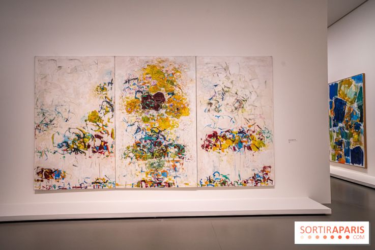 Exposition Monet - Mitchell Fondation Vuitton - Joan Mitchell  -  impressionnisme abstrait