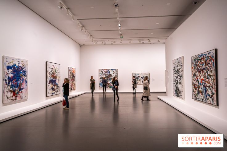 Exposition Monet - Mitchell Fondation Vuitton - Joan Mitchell  -  impressionnisme abstrait
