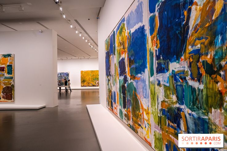 Exposition Monet - Mitchell Fondation Vuitton - Joan Mitchell  -  impressionnisme abstrait