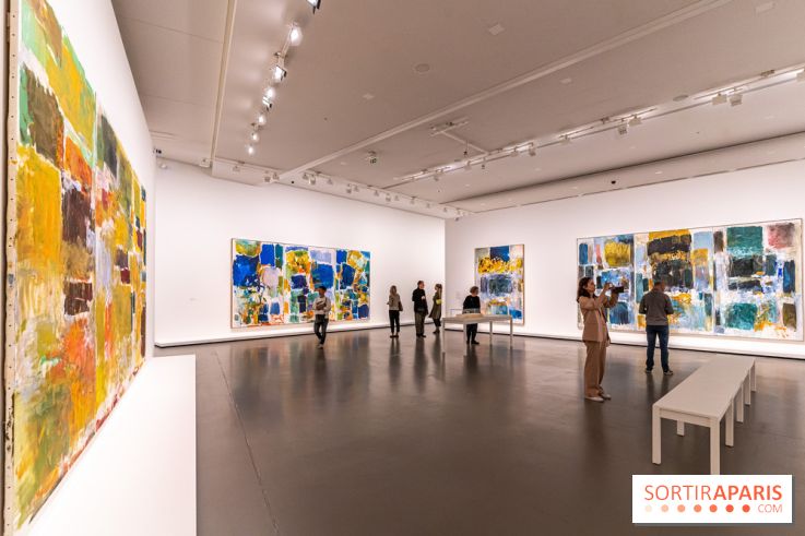 Exposition Monet - Mitchell Fondation Vuitton - Joan Mitchell  -  impressionnisme abstrait