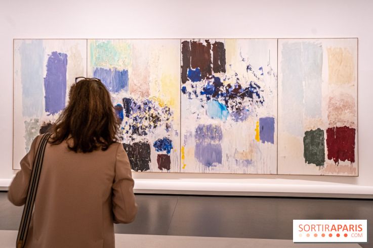 Exposition Monet - Mitchell Fondation Vuitton - Joan Mitchell  -  impressionnisme abstrait