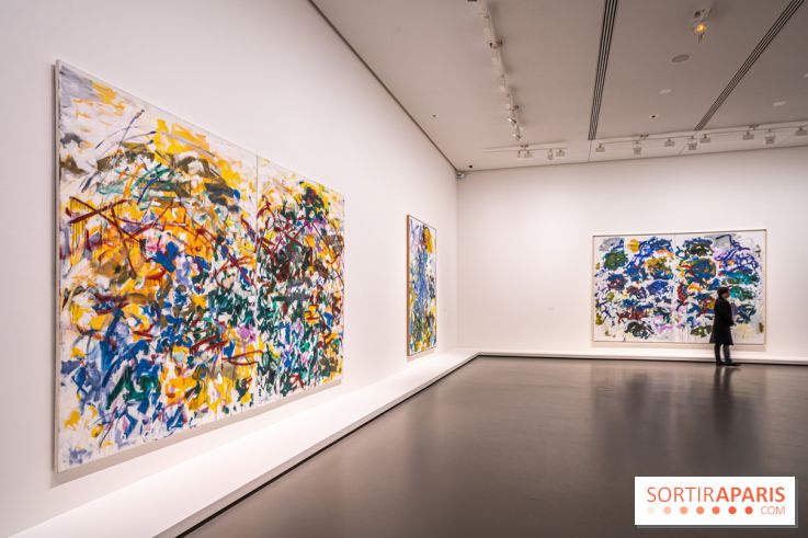 Exposition Monet - Mitchell Fondation Vuitton - Joan Mitchell  -  impressionnisme abstrait