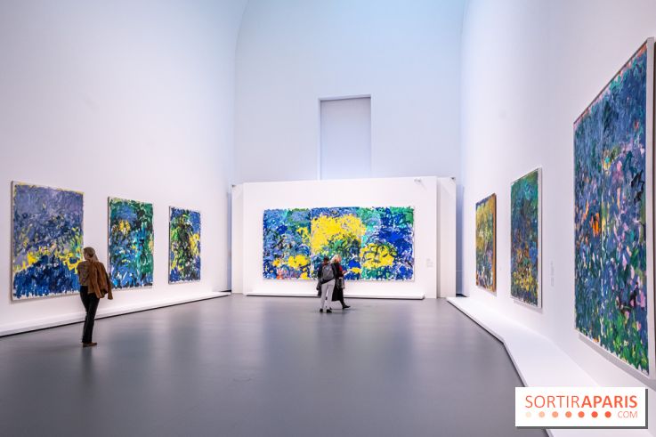 Exposition Monet - Mitchell Fondation Vuitton  - Joan Mitchell  -  impressionnisme abstrait