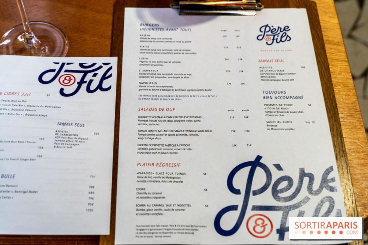 Père & Fils Burger par Alléno