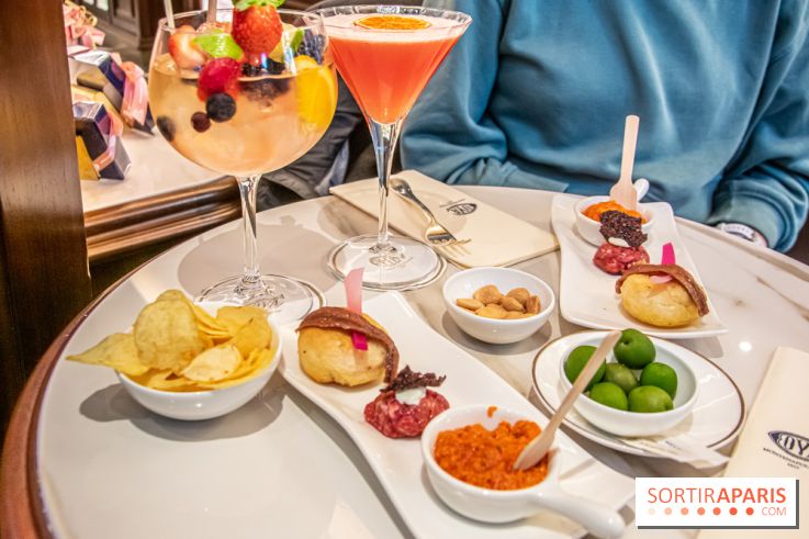 Cova lance son aperitivo chic au sein de sa pâtisserie, à côté de La Samaritaine