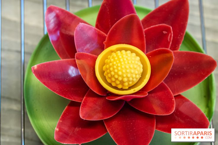 L'Éclair de Génie Café Paris - nénuphar framboise