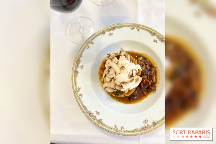 Restaurant Benoit Paris - Champignons d"automne