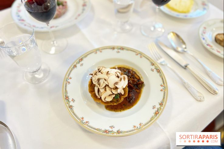 Restaurant Benoit Paris - Champignons d"automne