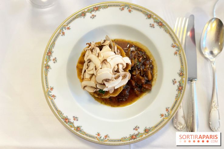 Restaurant Benoit Paris - Champignons d"automne